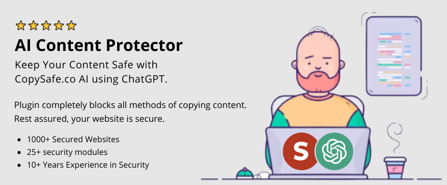 Protect Your Content using Chat GPT Website